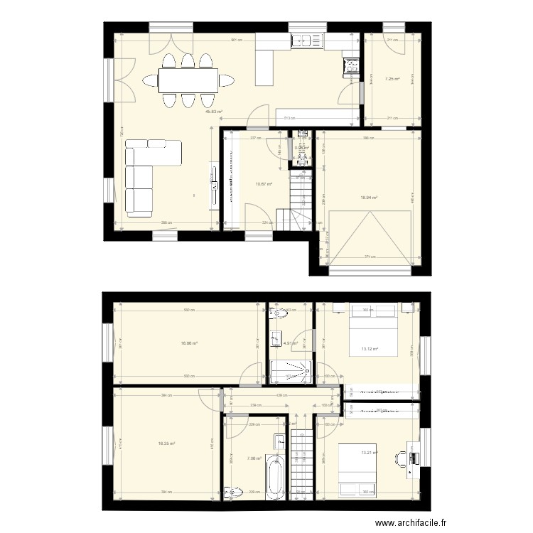 Version1. Plan de 0 pièce et 0 m2