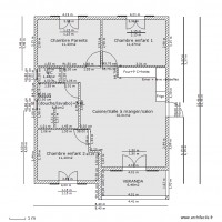 Plan villas F4