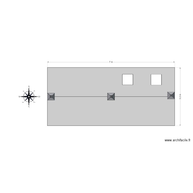 toiture. Plan de 0 pièce et 0 m2