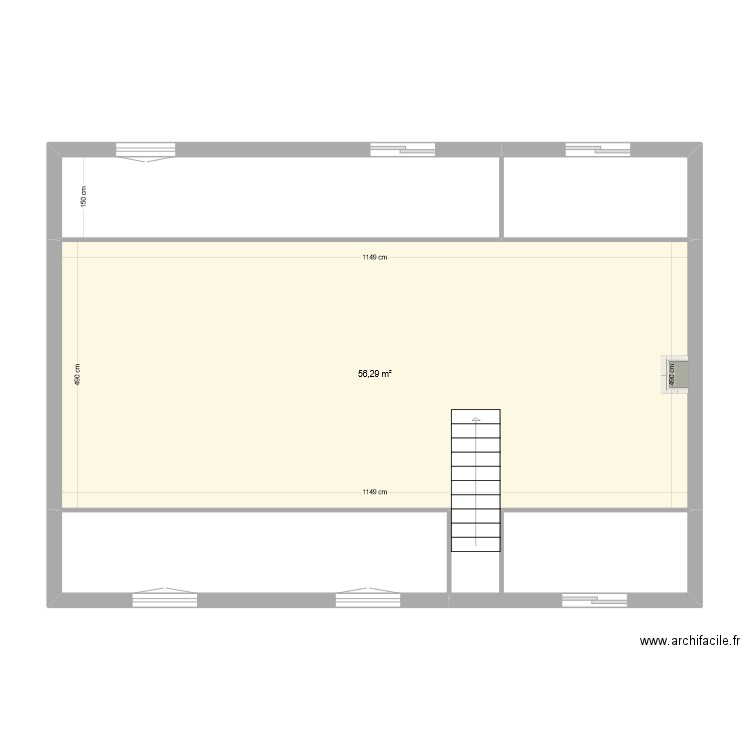 trugalle 2023 Etage. Plan de 0 pièce et 0 m2