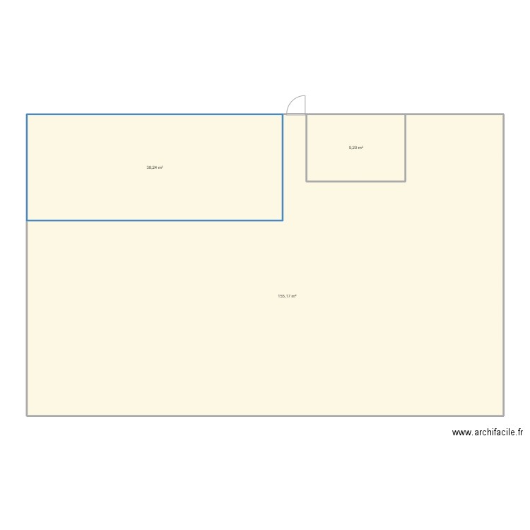 plan garage. Plan de 3 pièces et 203 m2