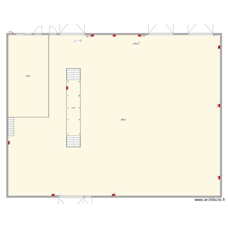 Dépôt Roissy TP. Plan de 0 pièce et 0 m2