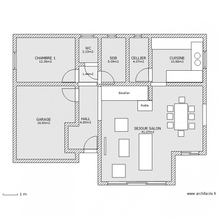 TENTATIVE. Plan de 0 pièce et 0 m2