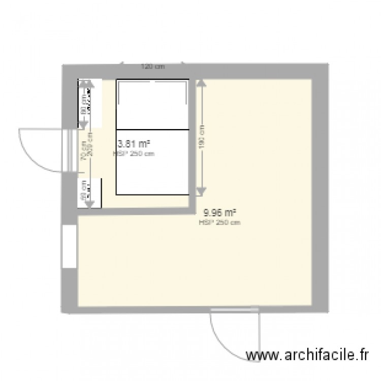 chambre t. Plan de 0 pièce et 0 m2