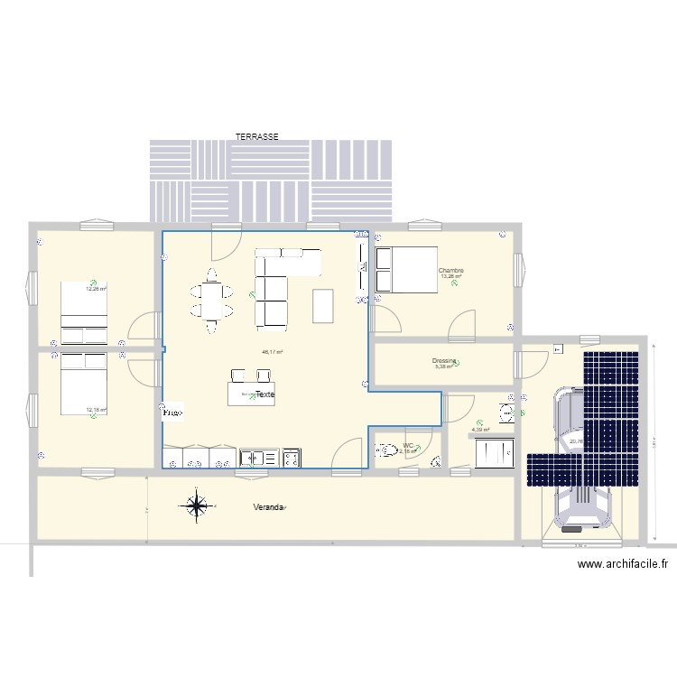 definitive. Plan de 0 pièce et 0 m2