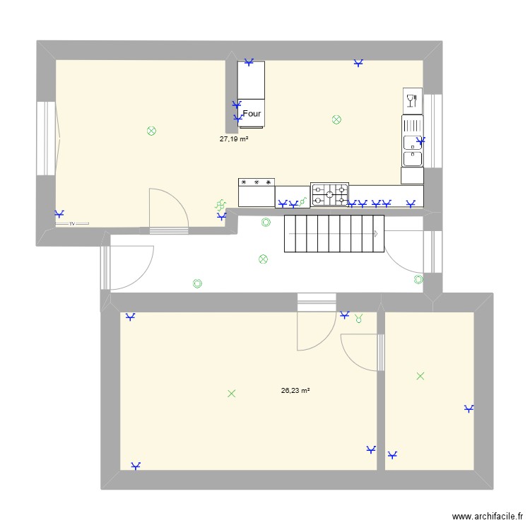 maison 33. Plan de 0 pièce et 0 m2