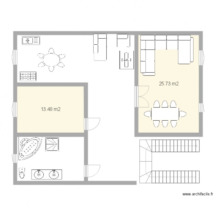 plan maison 3. Plan de 0 pièce et 0 m2