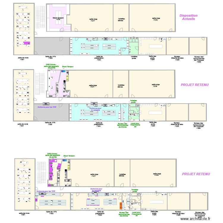 CPGE PC  Reagencement meublé 15 janvier 2021. Plan de 0 pièce et 0 m2