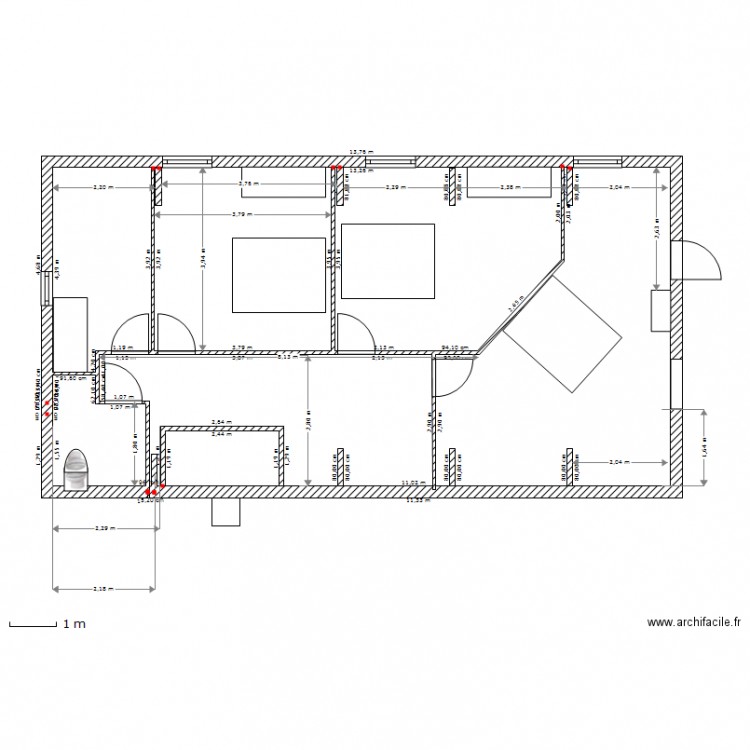 Combles-V7. Plan de 0 pièce et 0 m2