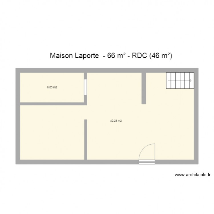 Laporte. Plan de 0 pièce et 0 m2