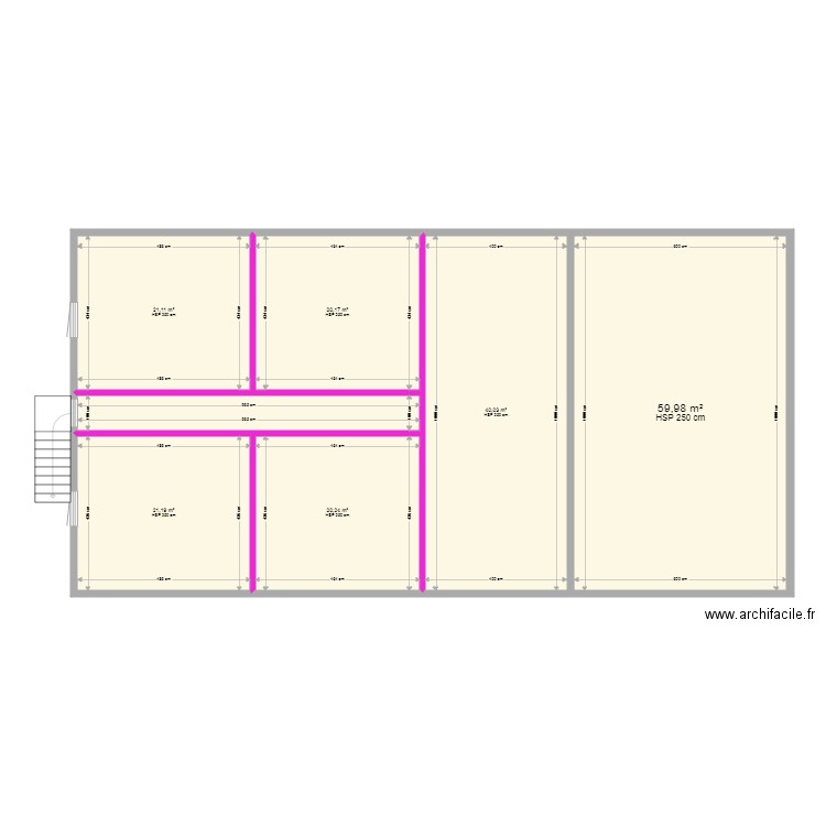 haut1. Plan de 0 pièce et 0 m2