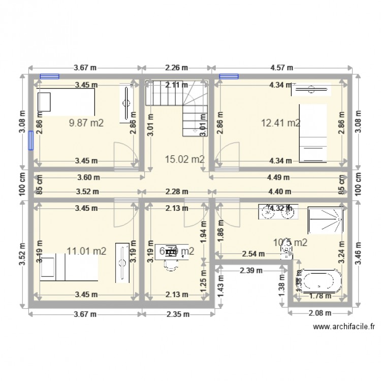 winterfell. Plan de 0 pièce et 0 m2