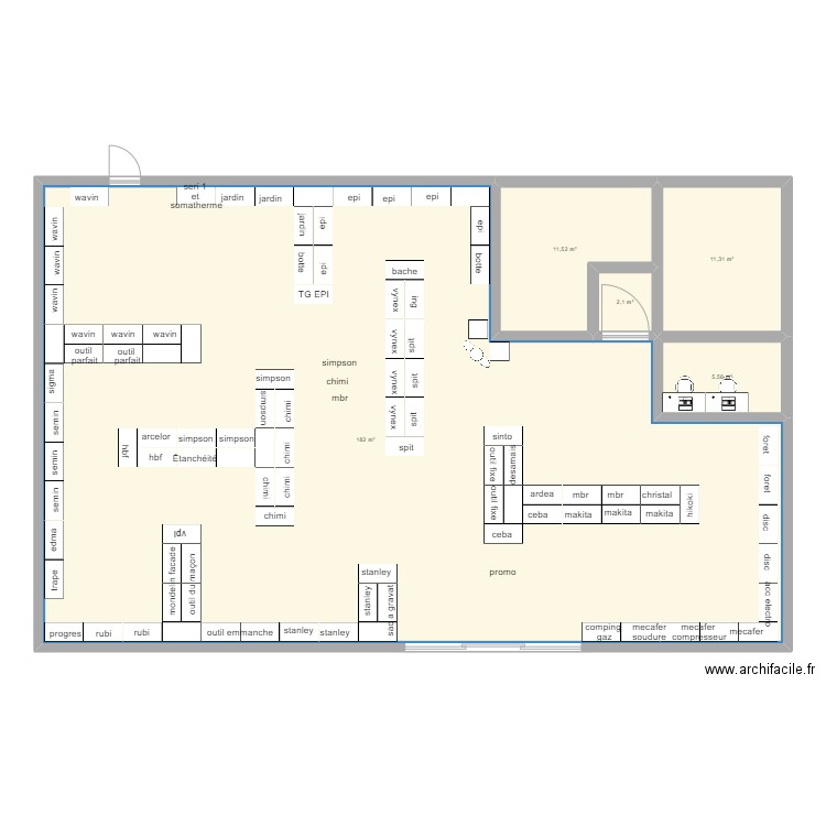 l isle sur sorgue . Plan de 0 pièce et 0 m2