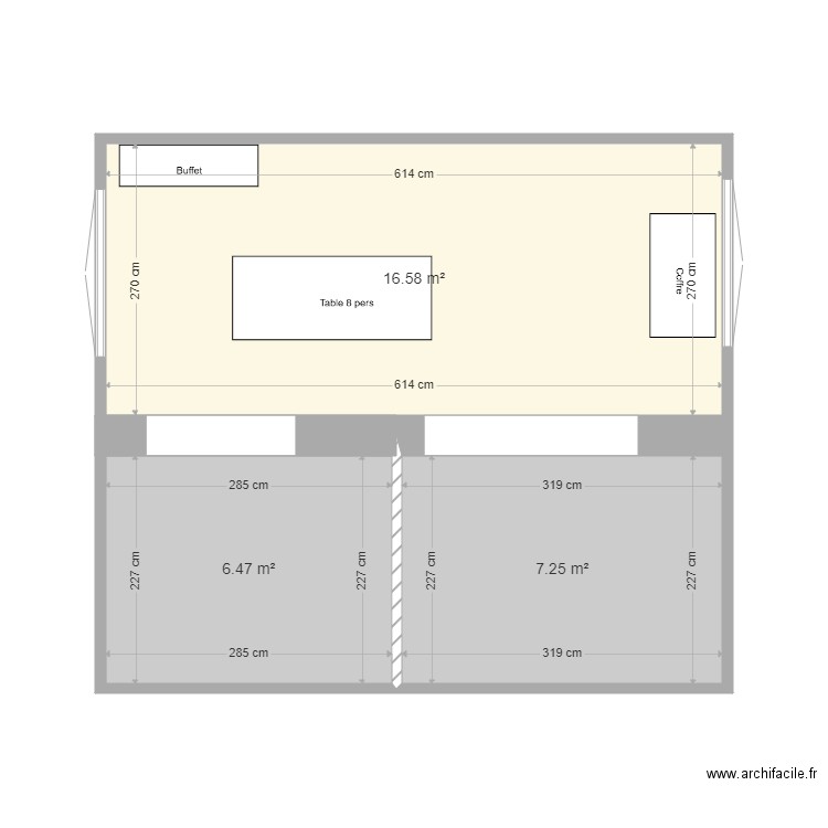 Salle a manger. Plan de 0 pièce et 0 m2