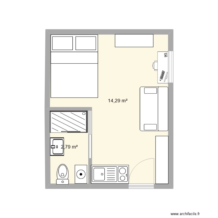 version 2. Plan de 0 pièce et 0 m2