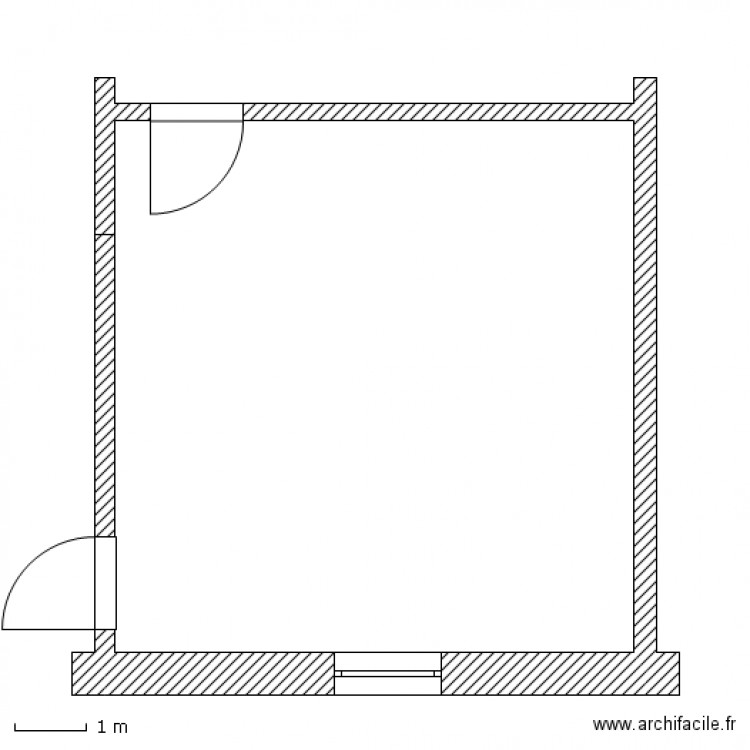 mmmlmlm. Plan de 0 pièce et 0 m2