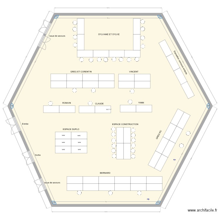 standré. Plan de 0 pièce et 0 m2