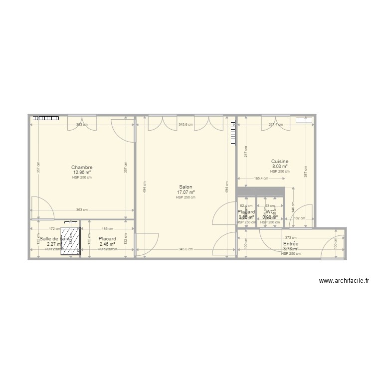 FONCIA PETIT CARME RDC FG. Plan de 10 pièces et 49 m2