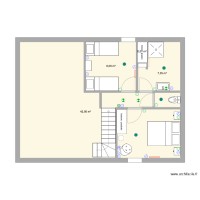 plan maison etage