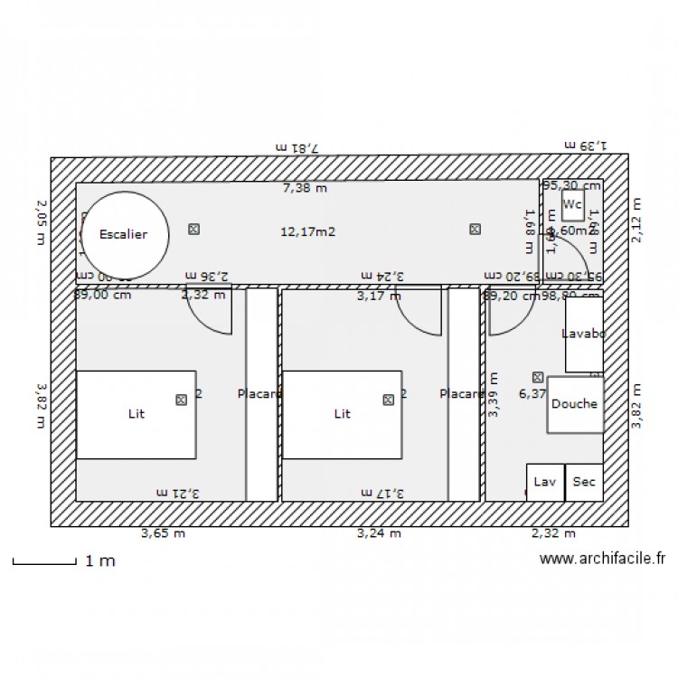 Petite Maison Etage 4. Plan de 0 pièce et 0 m2