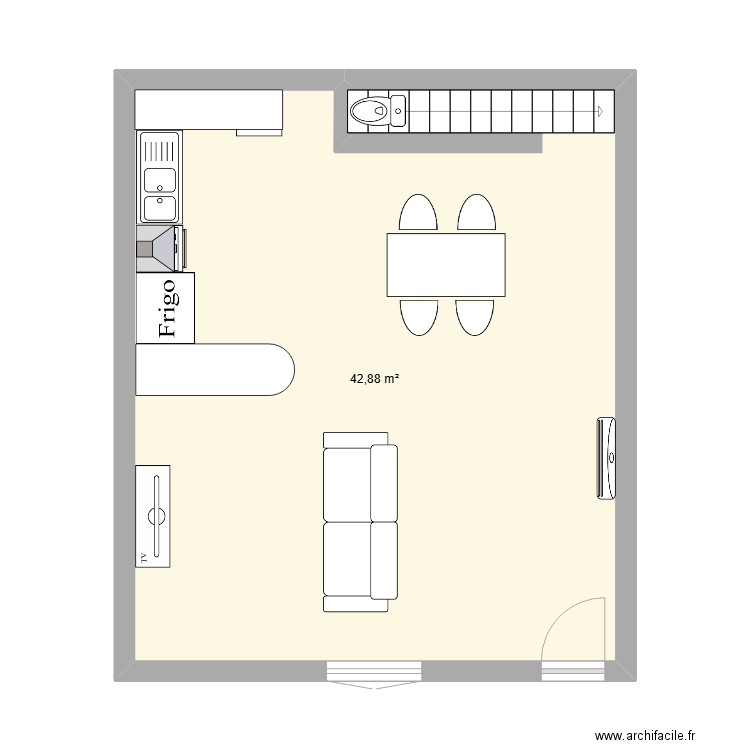 plan maison remoulins projet. Plan de 10 pièces et 118 m2