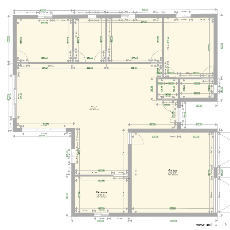 maison 2. Plan de 0 pièce et 0 m2