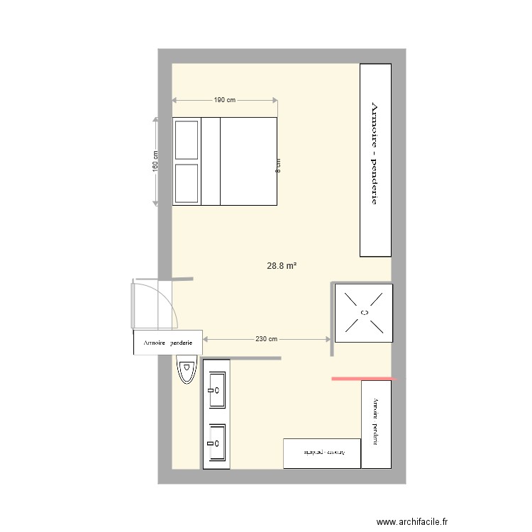 CHISDITS CHAMBRE. Plan de 0 pièce et 0 m2