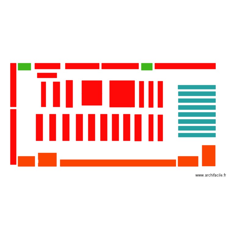 Intermarché. Plan de 0 pièce et 0 m2