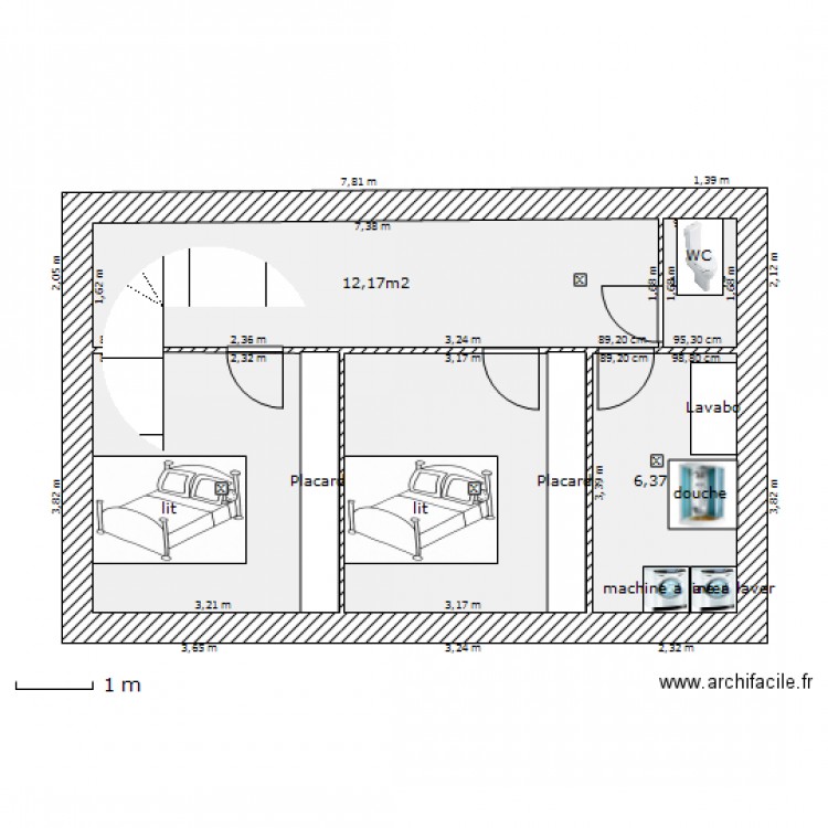 Petite Maison Etage 4. Plan de 0 pièce et 0 m2