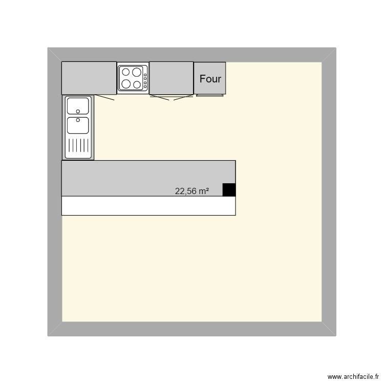 cuisine. Plan de 0 pièce et 0 m2