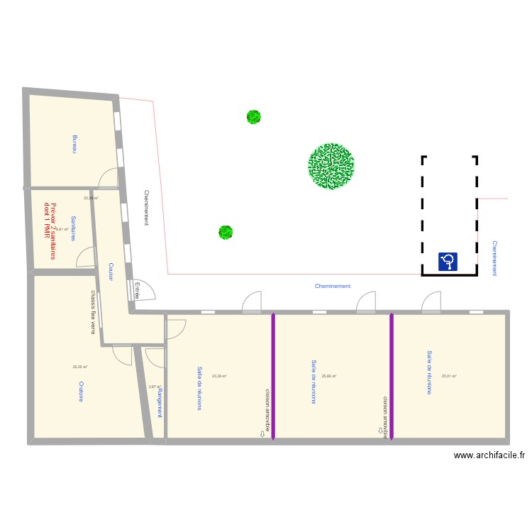 Montfort. Plan de 0 pièce et 0 m2