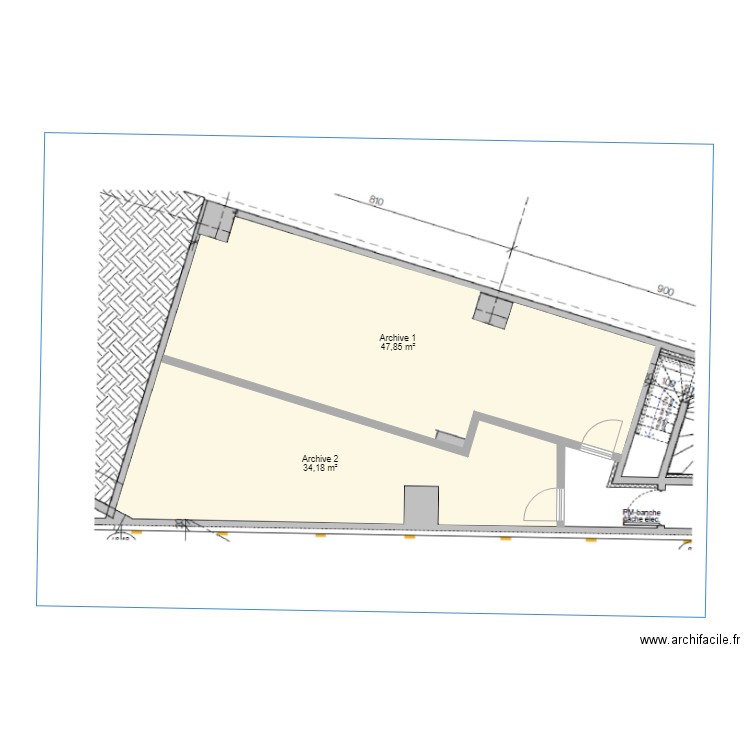 Archive 2. Plan de 0 pièce et 0 m2