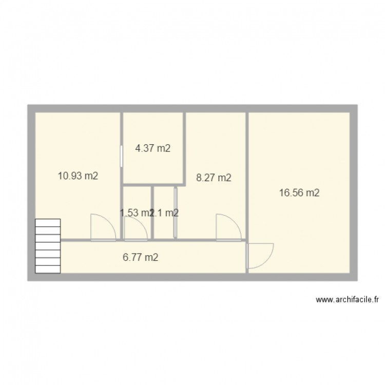 Plan de la grange n 1 . Plan de 0 pièce et 0 m2