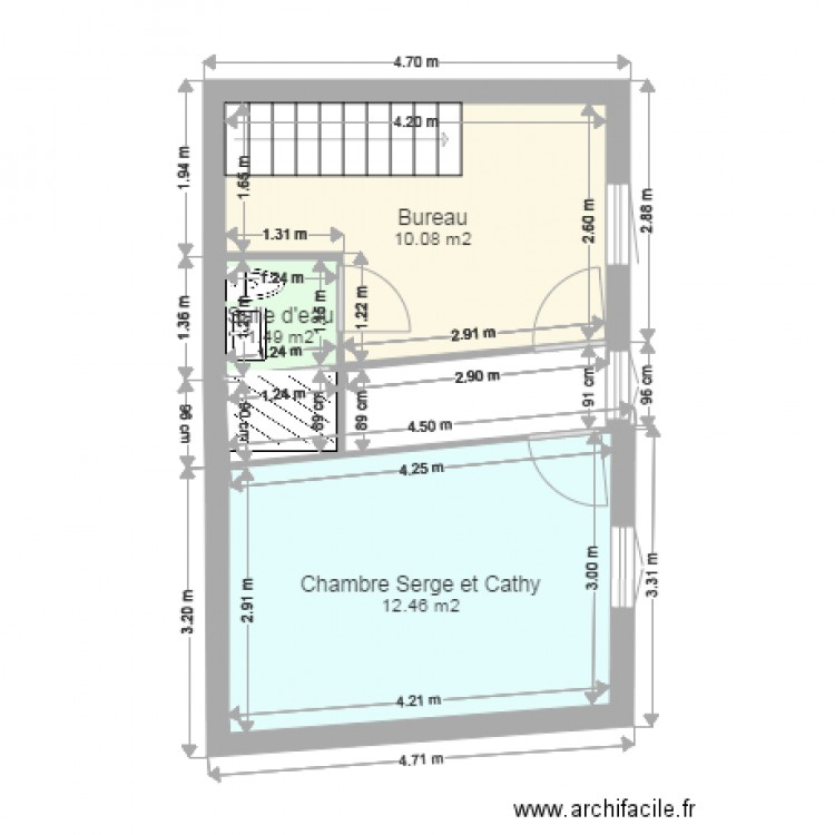 le menial 2 etage. Plan de 0 pièce et 0 m2