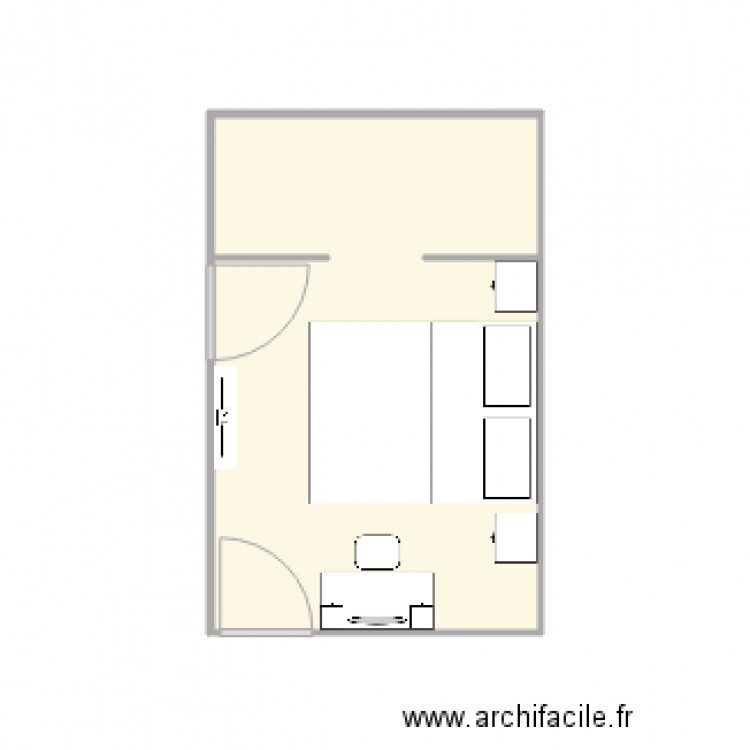 Suite Parentale. Plan de 0 pièce et 0 m2