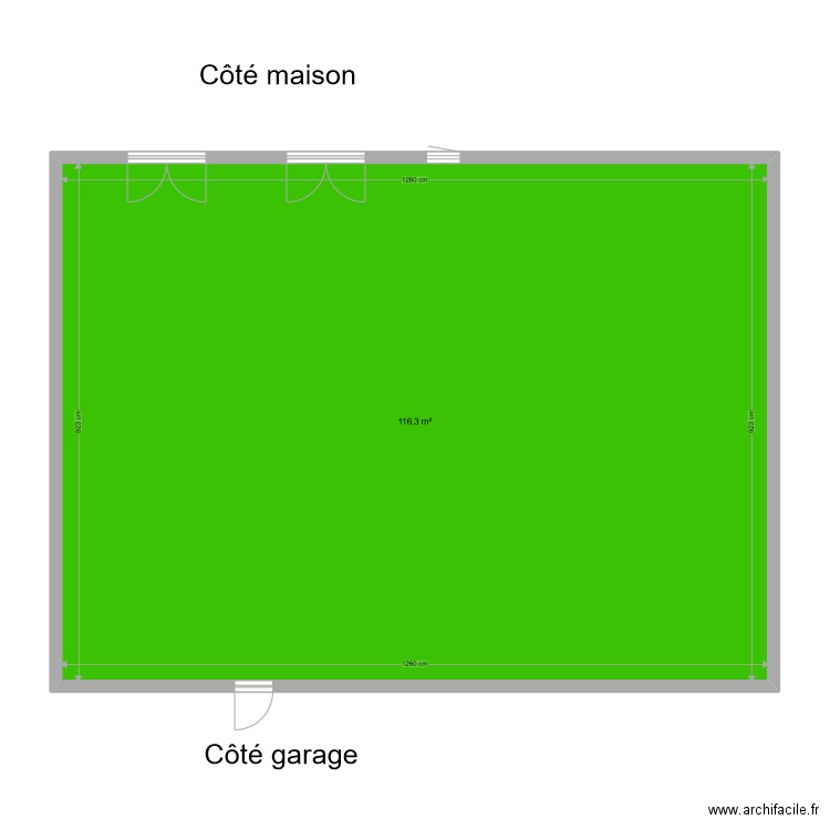 Jardin. Plan de 0 pièce et 0 m2