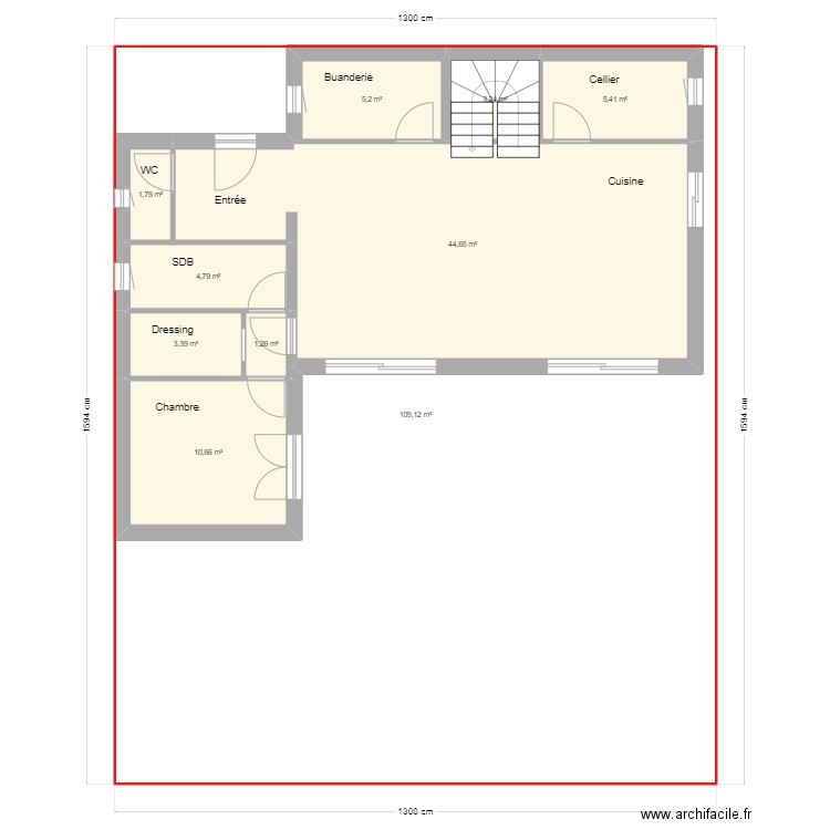 trinchera avp 1. Plan de 10 pièces et 287 m2