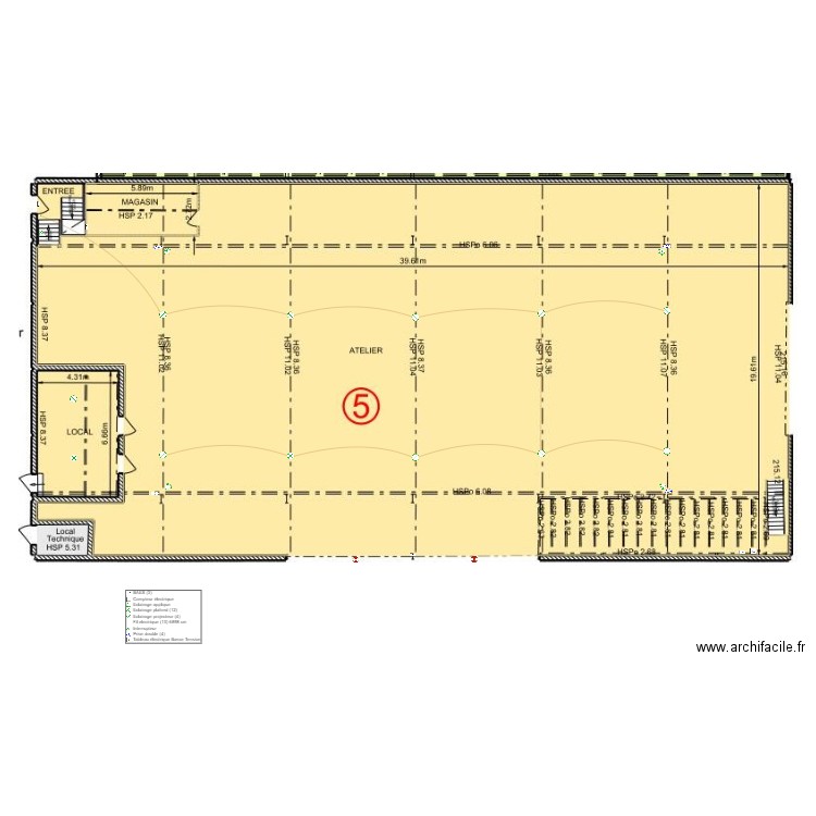 La Palun Lot 5 élec 220626. Plan de 0 pièce et 0 m2