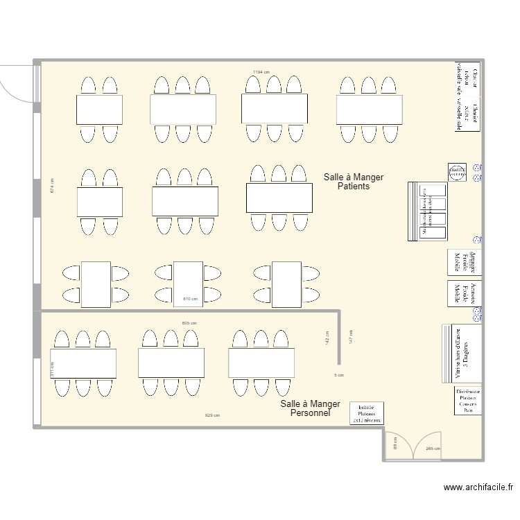 SAM CLINIQUE NOUVELLE DU FOREZ Hypothèse 2. Plan de 0 pièce et 0 m2