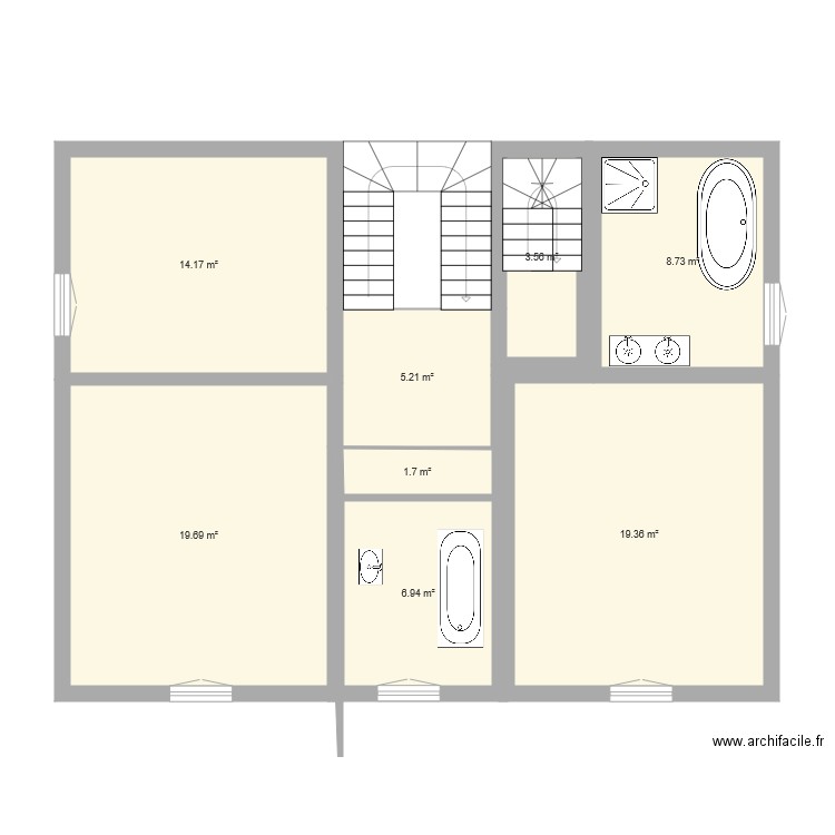 MAISON HAUT. Plan de 0 pièce et 0 m2