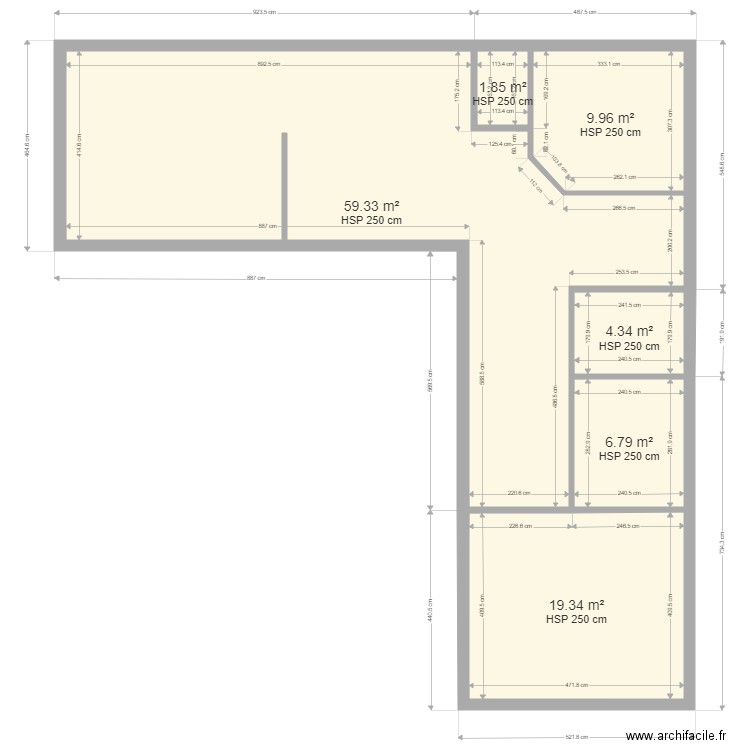 etage2. Plan de 0 pièce et 0 m2