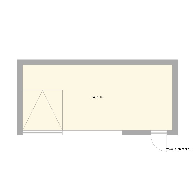 garage . Plan de 0 pièce et 0 m2