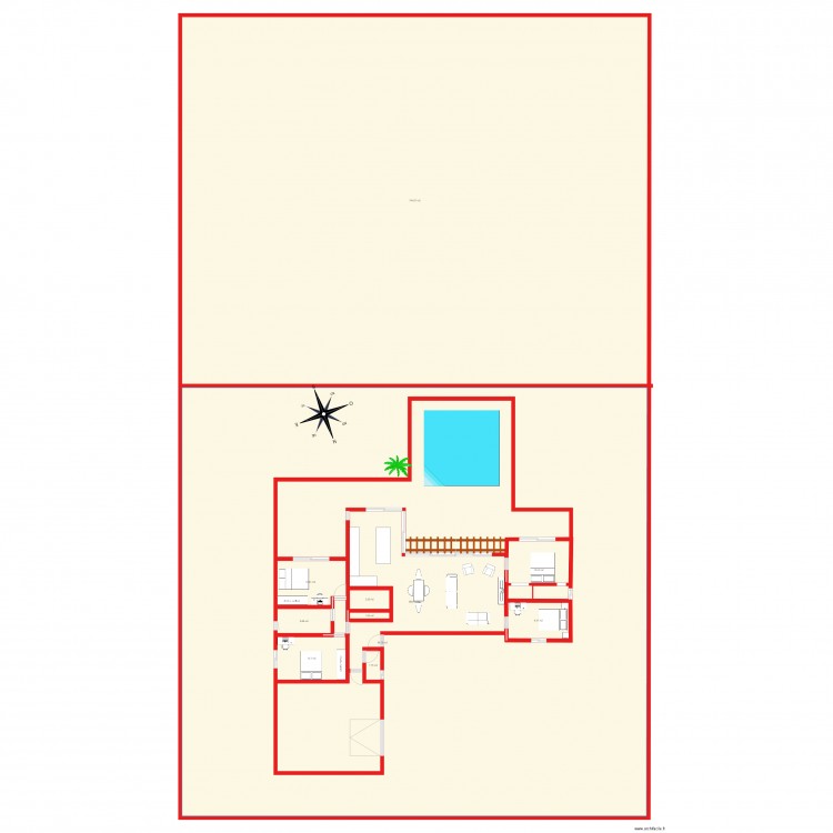 plan maison de reve. Plan de 0 pièce et 0 m2