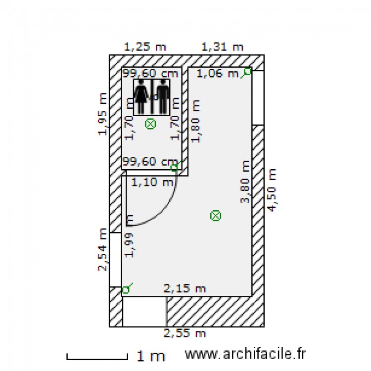 wc bas aout 2014. Plan de 0 pièce et 0 m2