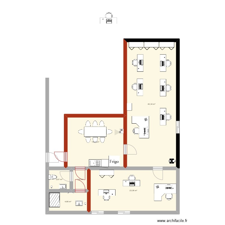 test. Plan de 0 pièce et 0 m2