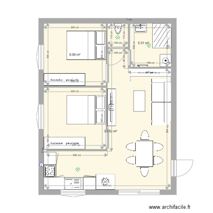 apartement. Plan de 0 pièce et 0 m2