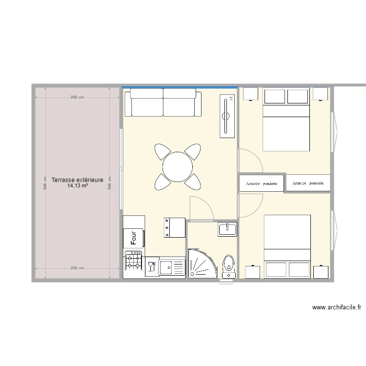 Module Canyon Parc 03. Plan de 0 pièce et 0 m2