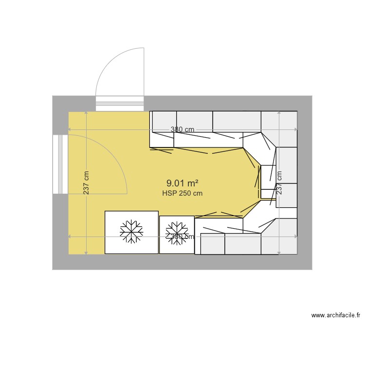 Cellier. Plan de 0 pièce et 0 m2