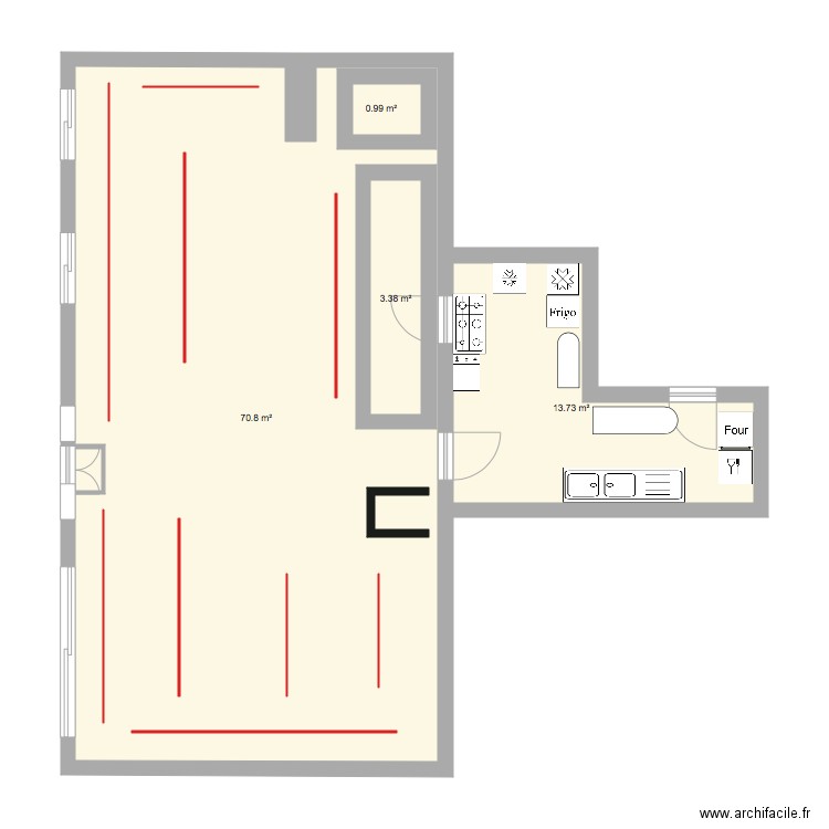 plan ponte vecchio. Plan de 0 pièce et 0 m2