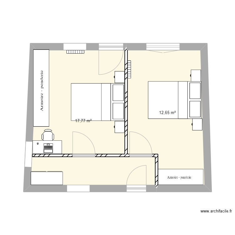 salon. Plan de 0 pièce et 0 m2